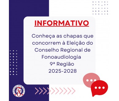 [Conheças as chapas participantes]